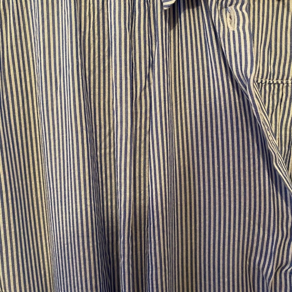 Blue and White Striped Dress - Picture 3 of 3